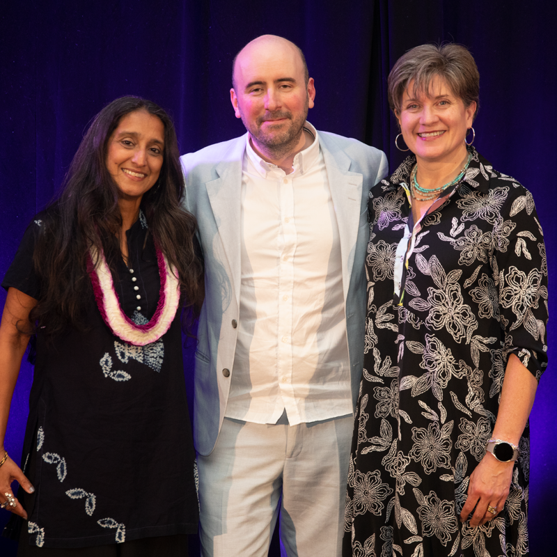 2024 UDL Award recipients Kavita Rao, Dara Ryder, and Loui Lord Nelson.